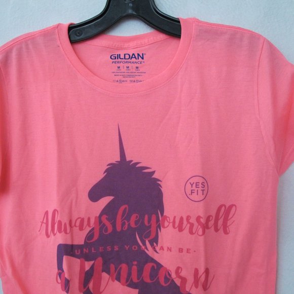 Must Bundle - Women's Yes.Fit Challenge Unicorn Activewear T-shirt/Top - Medium - Picture 5 of 9